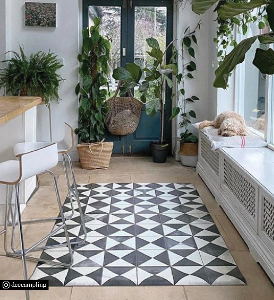 Borgo Black & White Antique - שטיח פי וי סי