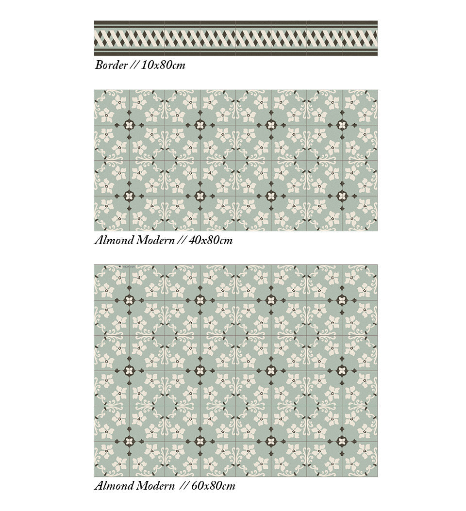 Almond Mint - מדבקות קיר