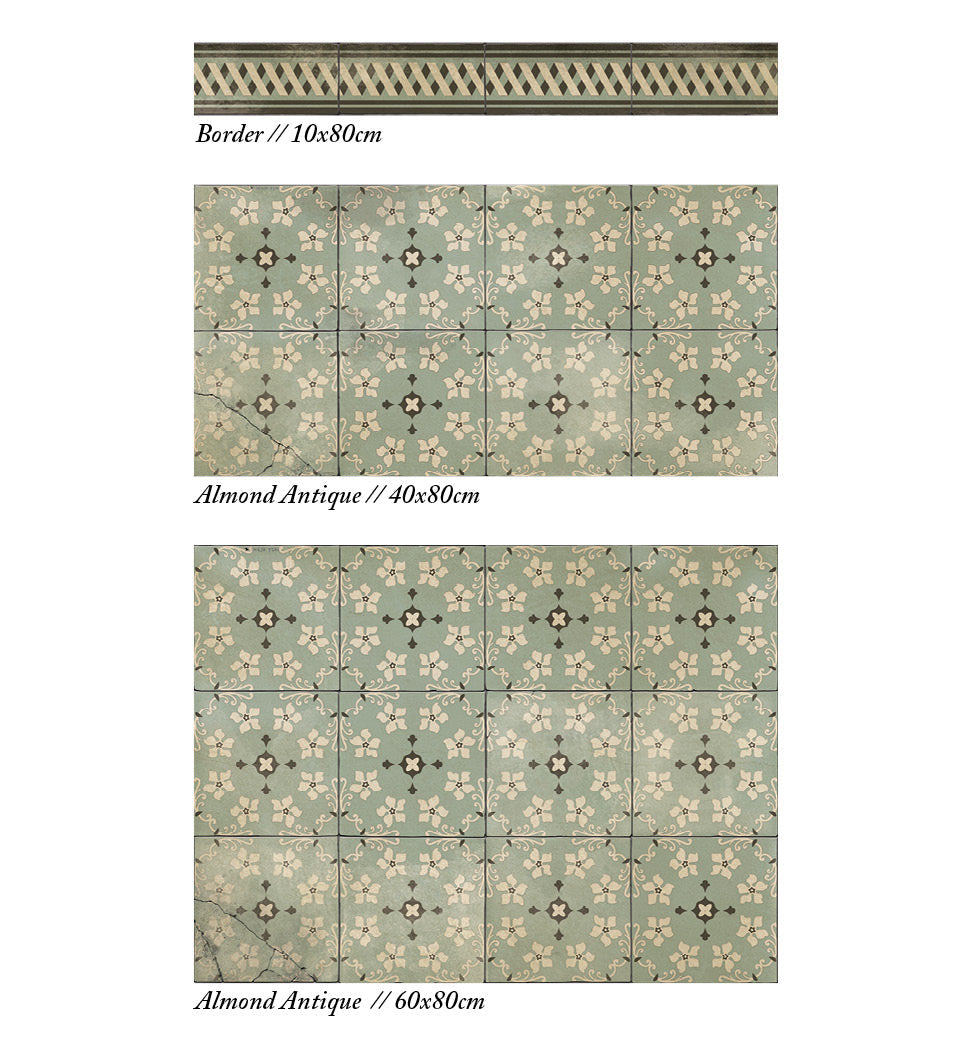 Almond Mint - מדבקות קיר