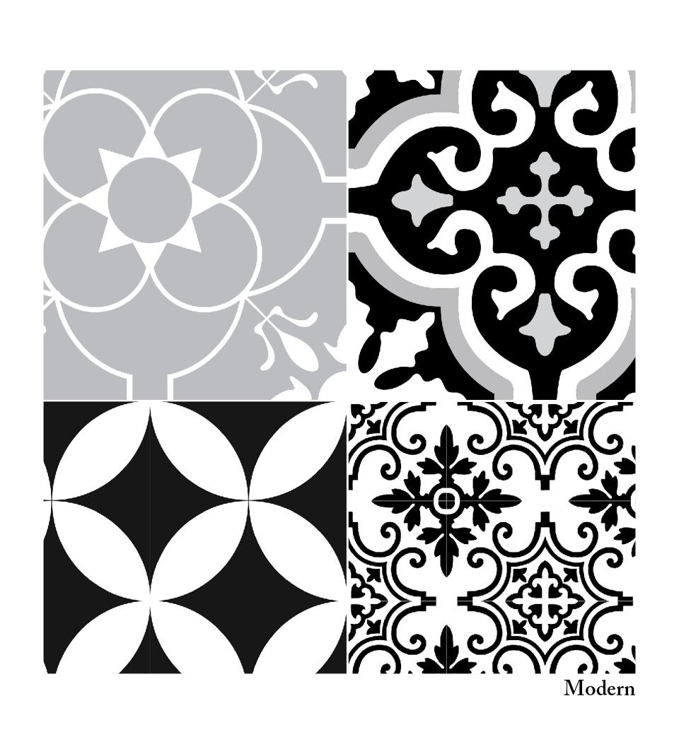 Eclectic Black &White - שטיח פי וי סי