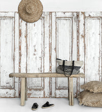 Wood Panel White - טפט מים DIY