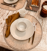 Gold Star - פלייסמט פי וי סי עגול