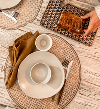 Gold Star - פלייסמט פי וי סי עגול