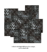 Tin Tile Dark KAMI – טפט מים DIY