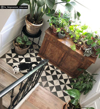 Borgo Black & White Antique - שטיח פי וי סי