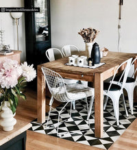 Borgo Black & White Antique - שטיח פי וי סי