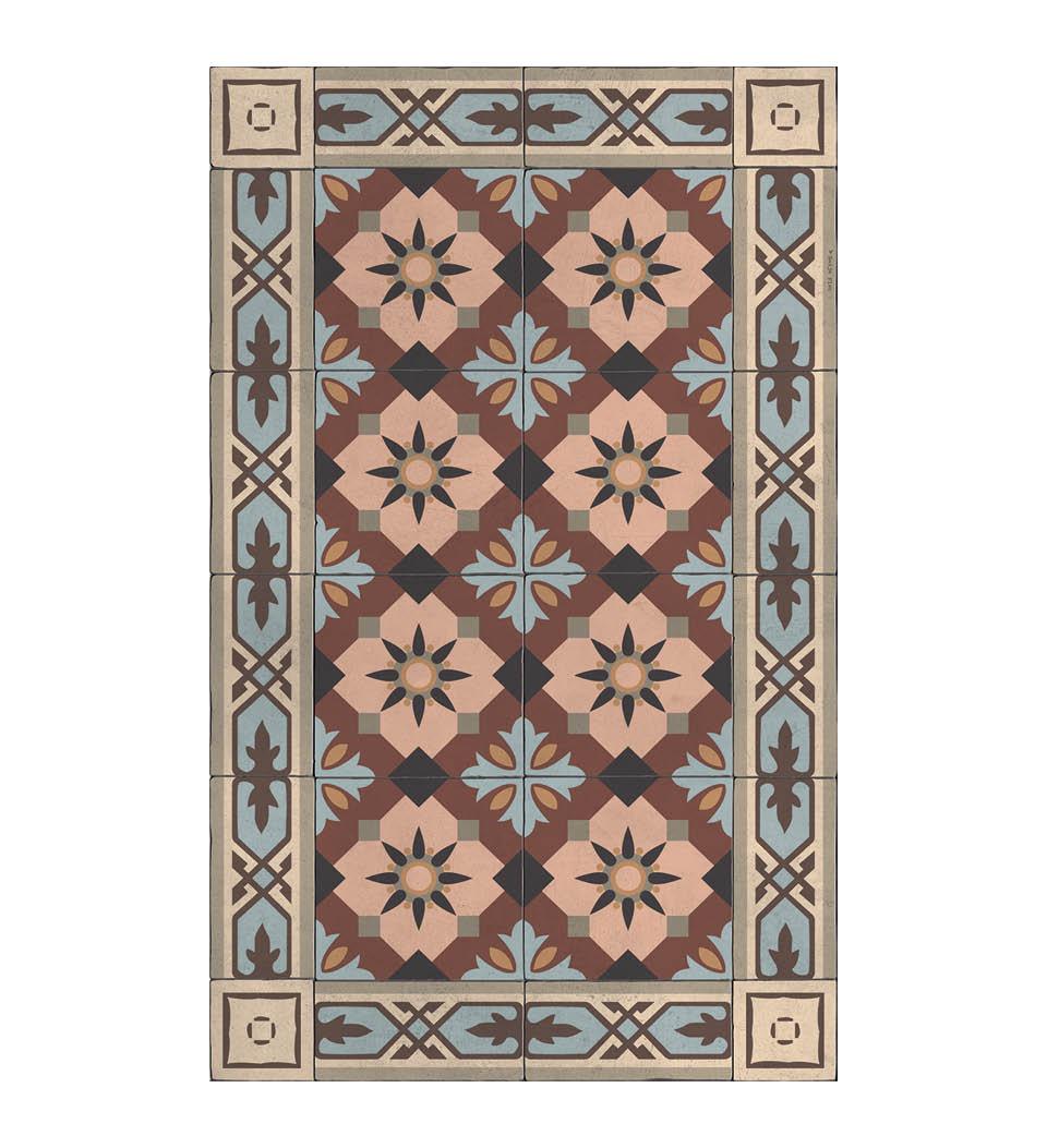 Amsterdam Classic Concrete Vinyl Rug