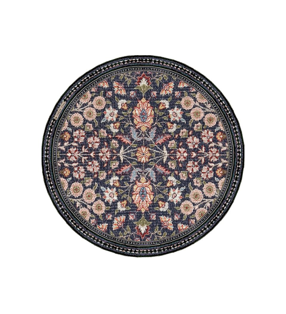 Bohemian Garden Spring Round Vinyl Placemat