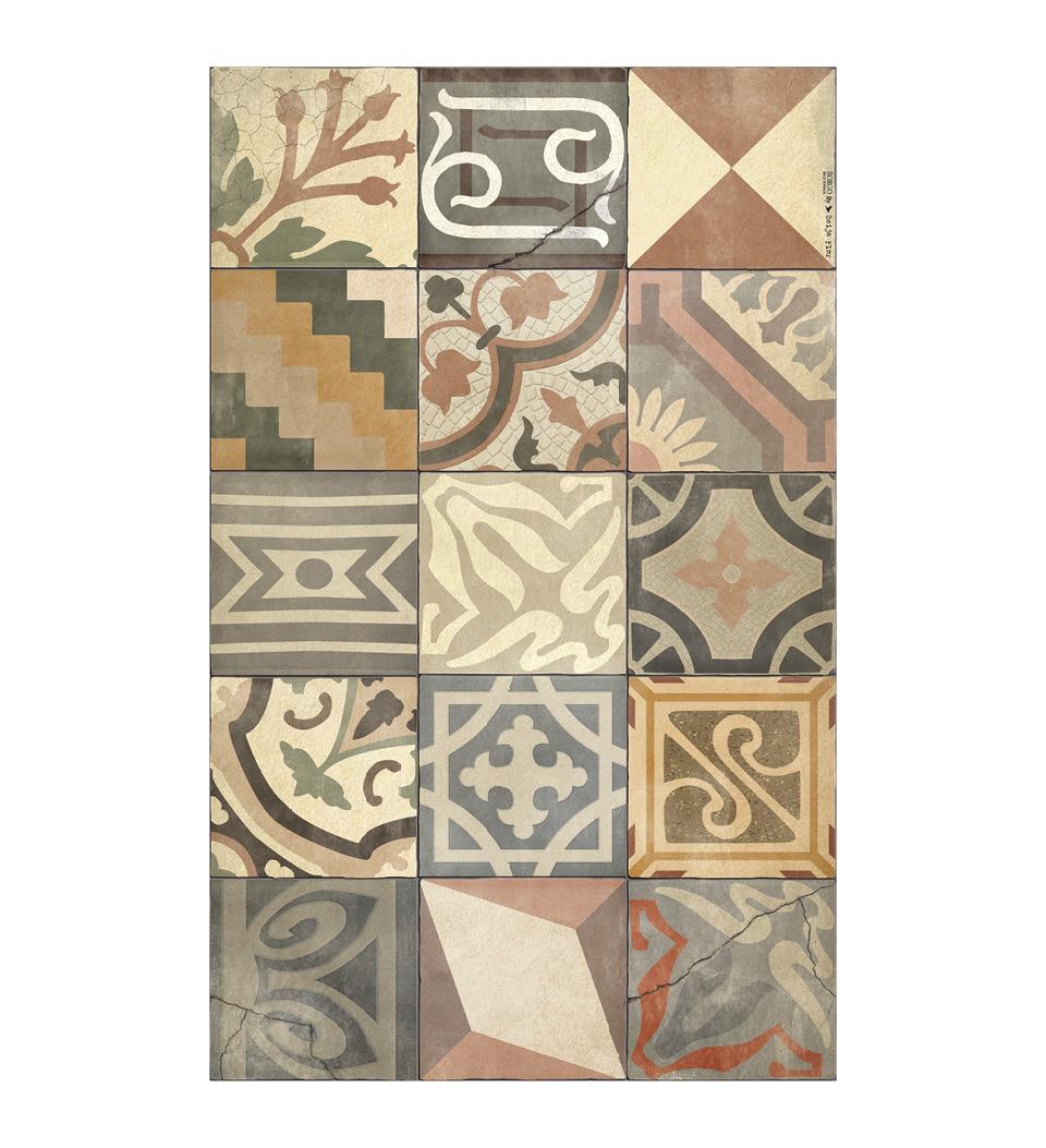Borgo Eclectic Powder Antique - שטיח פי וי סי