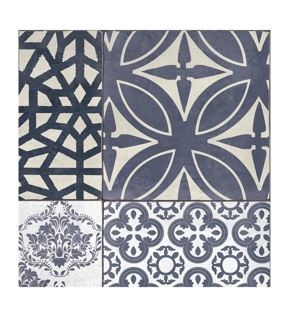 Eclectic Lace Concrete - שטיח פי וי סי