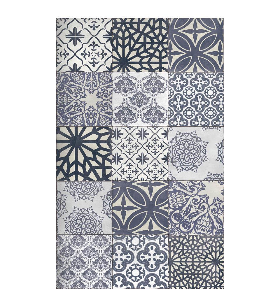 Eclectic Lace Concrete - שטיח פי וי סי