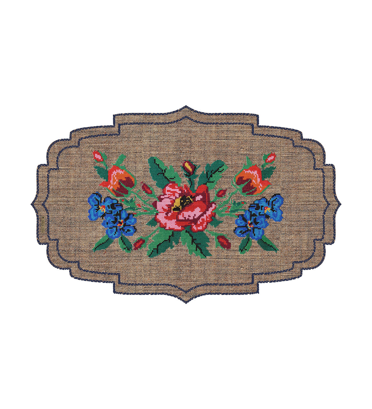 Gobelin Natural - פלייסמט פי וי סי בחיתוך צורני