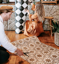 Gothic Terracotta Antique - Modu floor - שטיח פי וי סי