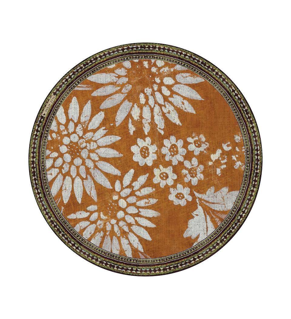 Bohemian Garden Hazel - פלייסמט פי וי סי עגול