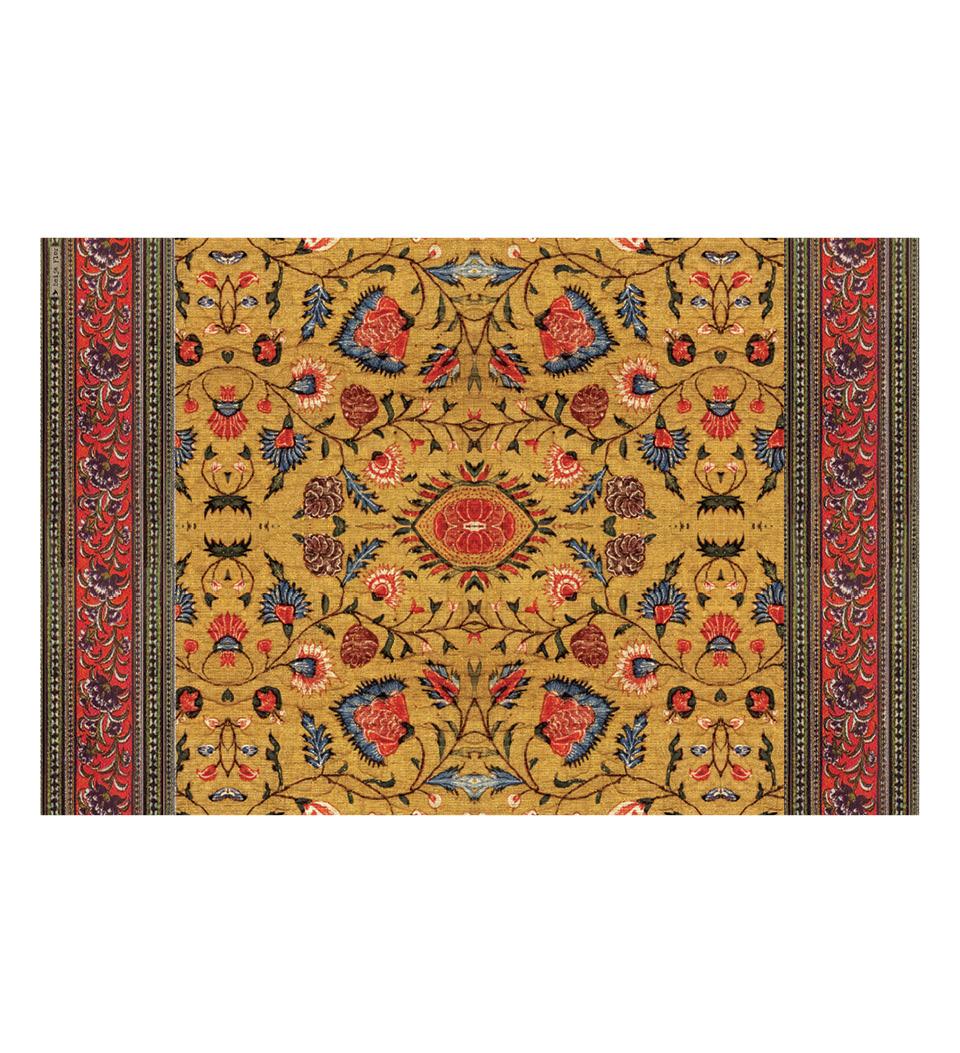 Bohemian Garden Gold  - פלייסמט פי וי סי