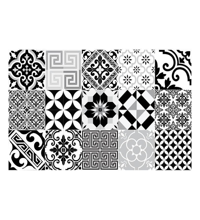 Eclectic Black & White - פלייסמט פי וי סי