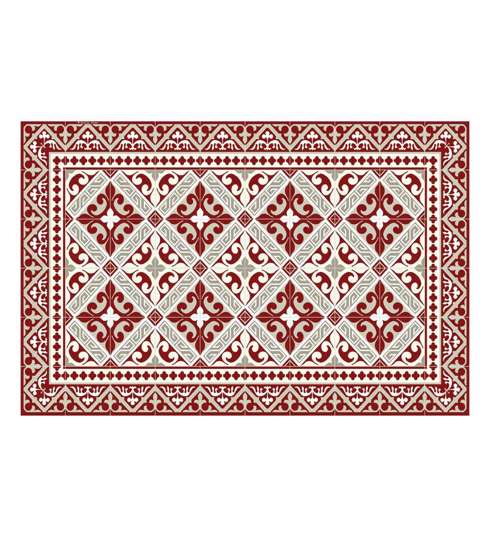 Flor de Lis Red - פלייסמט פי וי סי