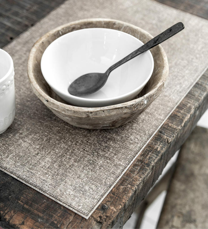 Linen Natural - פלייסמט פי וי סי