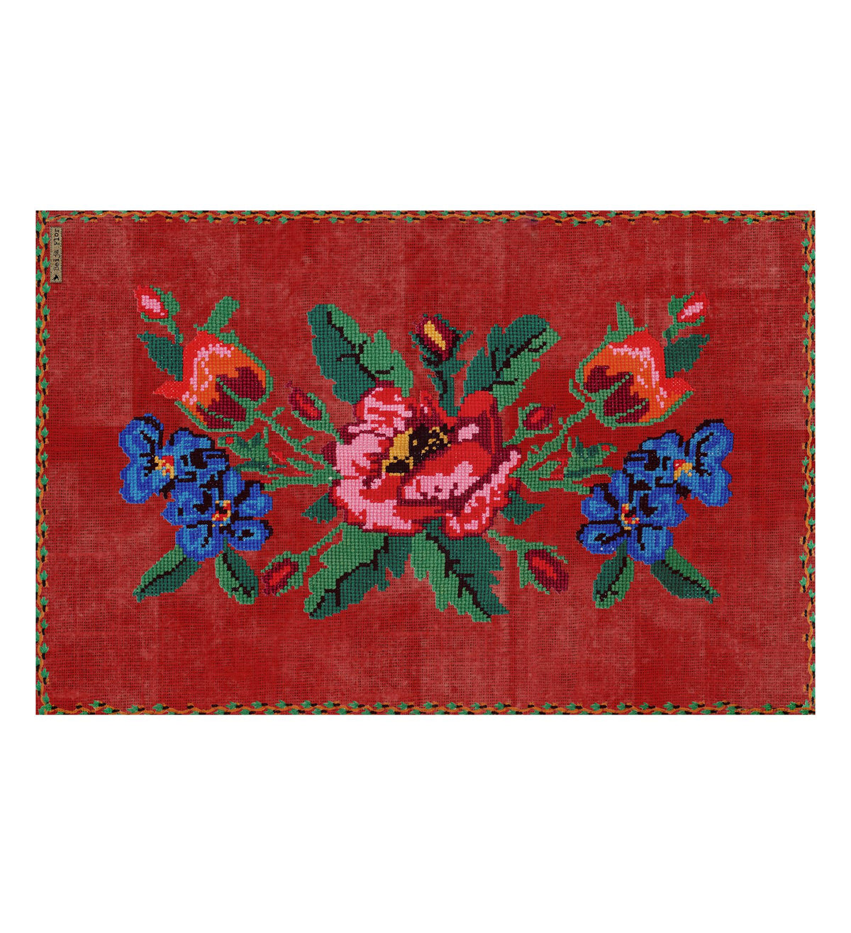 Gobelin Red - פלייסמט פי וי סי