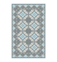 Barcelona Light Blue - שטיח פי וי סי