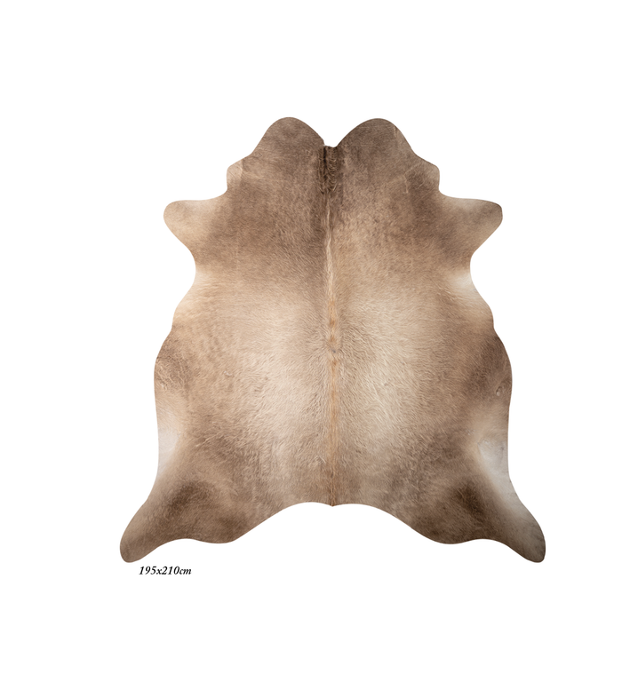 Cowhide White Honey - שטיח פי וי סי