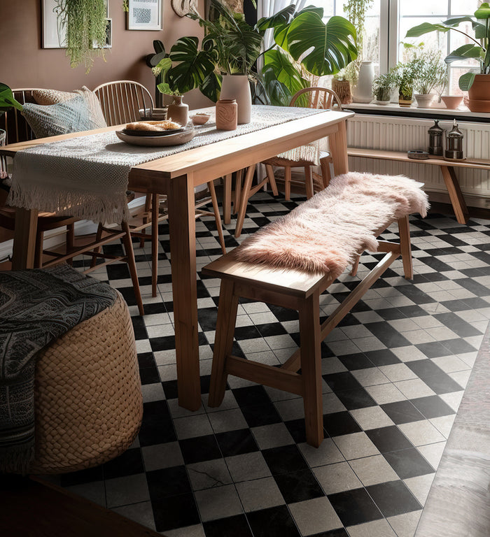 Criss Cross Antique - Modu floor - שטיח פי וי סי