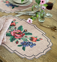 Gobelin Powder - פלייסמט פי וי סי בחיתוך צורני