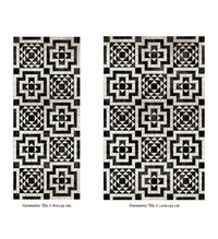 Geometric Tile Antique - שטיח פי וי סי