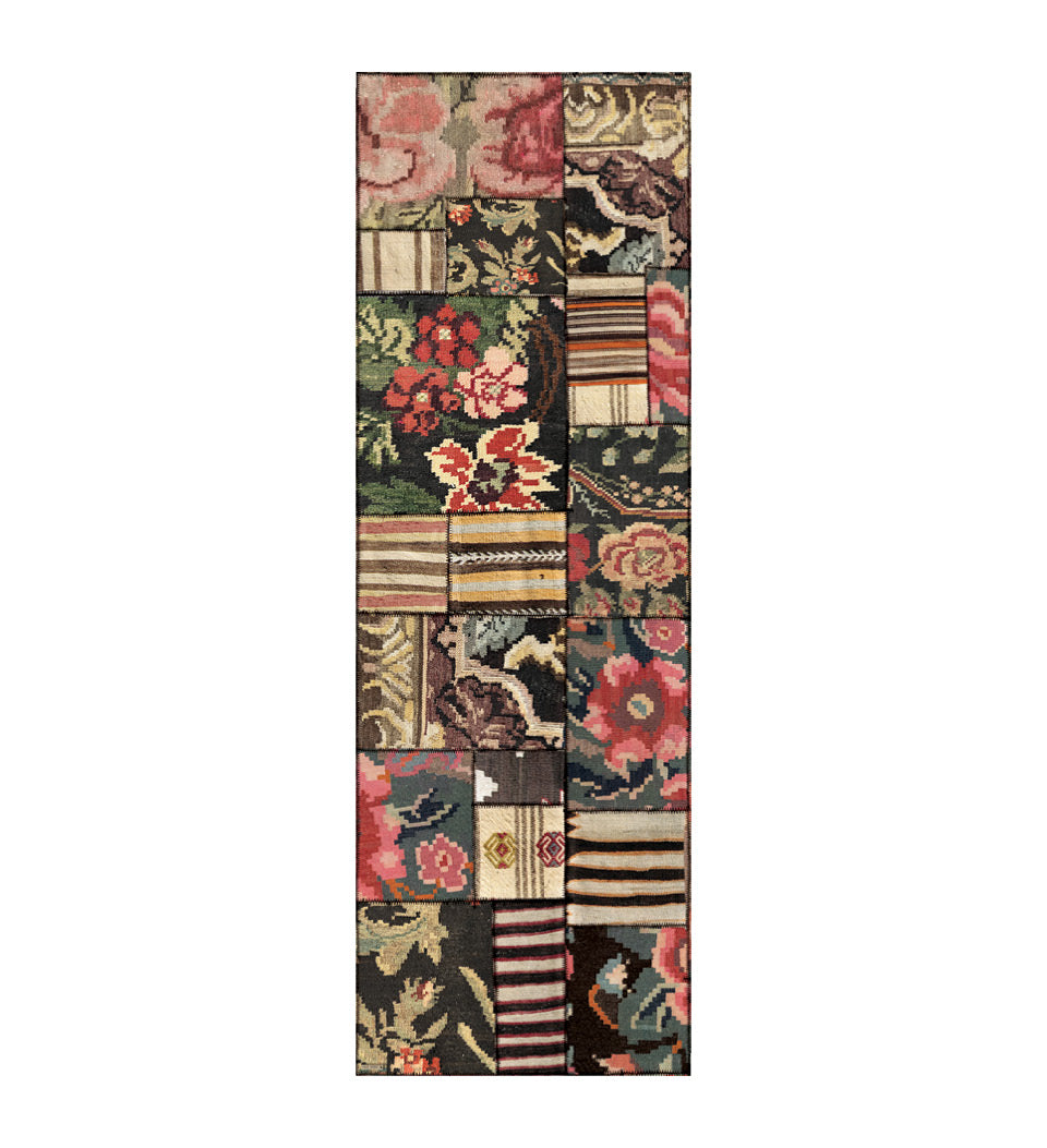 Quilt Kilim Flower - שטיח פי וי סי