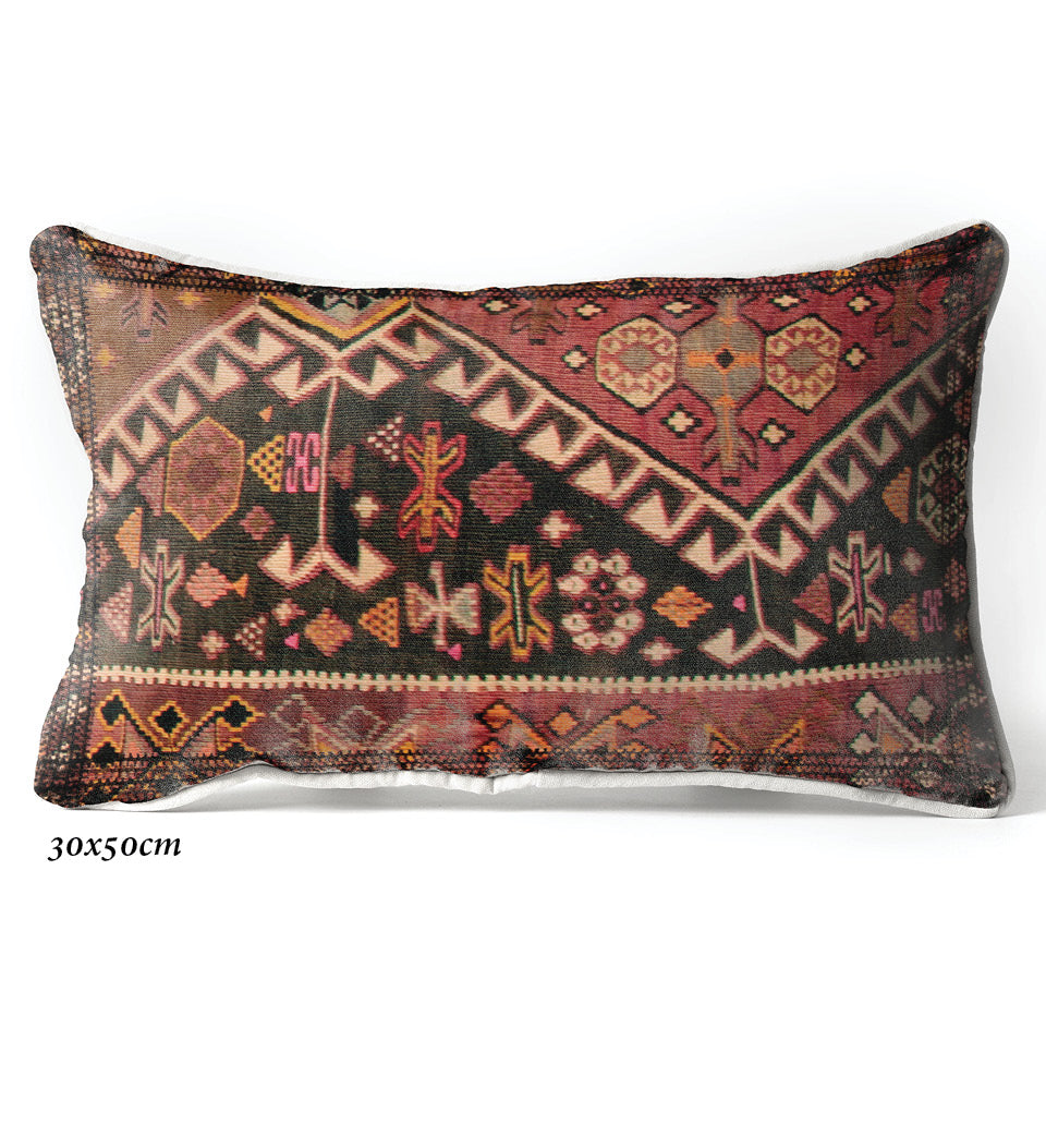 Quilt Kilim Ika - כרית פשתן