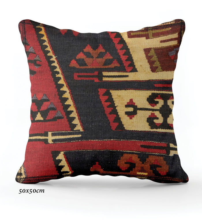 Quilt Kilim Praya - כרית פשתן