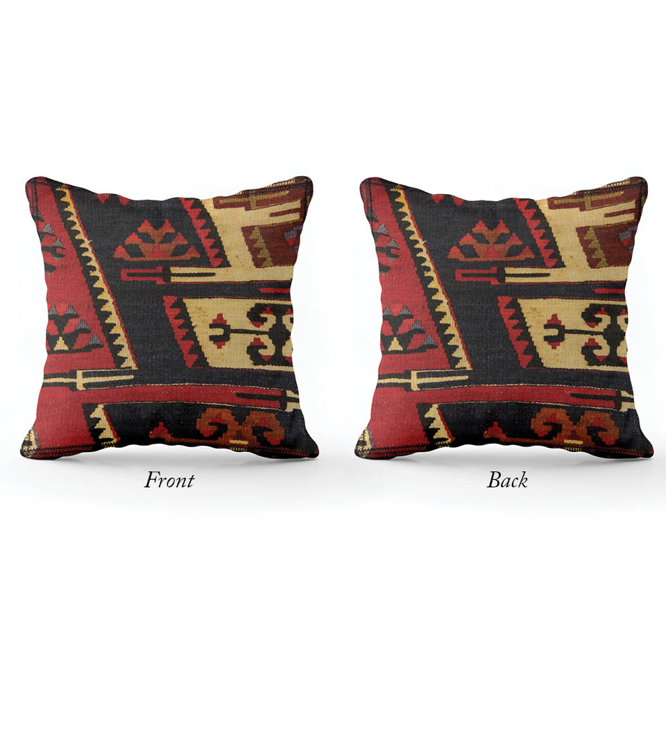 Quilt Kilim Praya - כרית פשתן