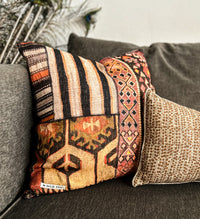 Quilt Kilim Luma - כרית פשתן