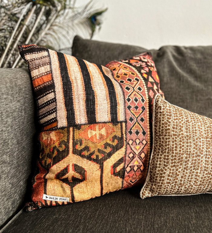 Quilt Kilim Luma - כרית פשתן