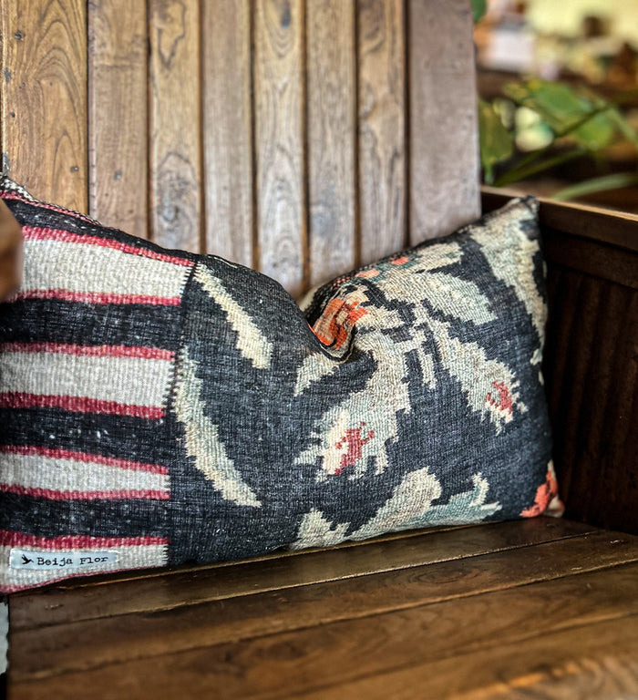 Quilt Kilim Alba - כרית פשתן