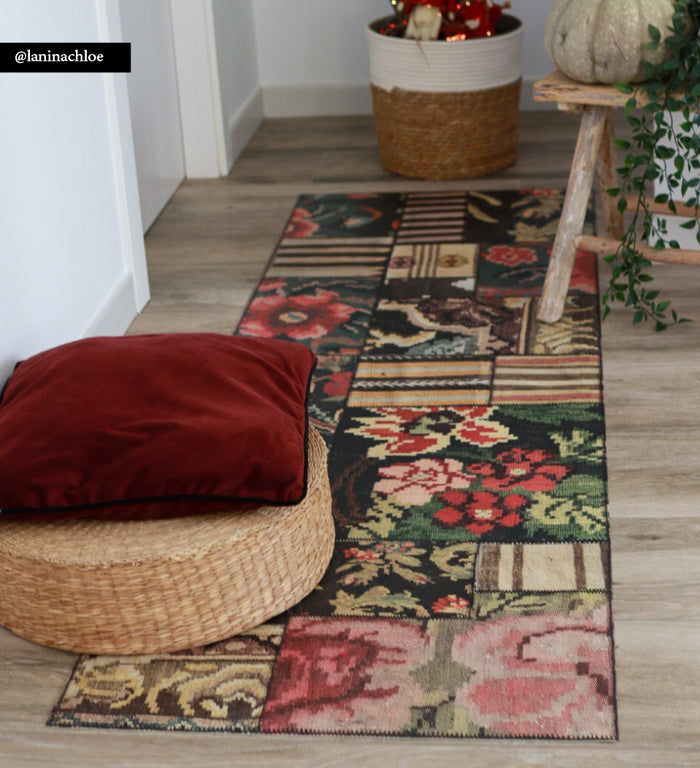 Quilt Kilim Flower - שטיח פי וי סי