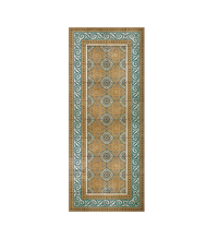 Lucas Gold Vinyl Rug