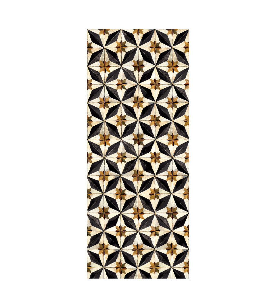 Luccy Black Antique - Modu floor - שטיח פי וי סי