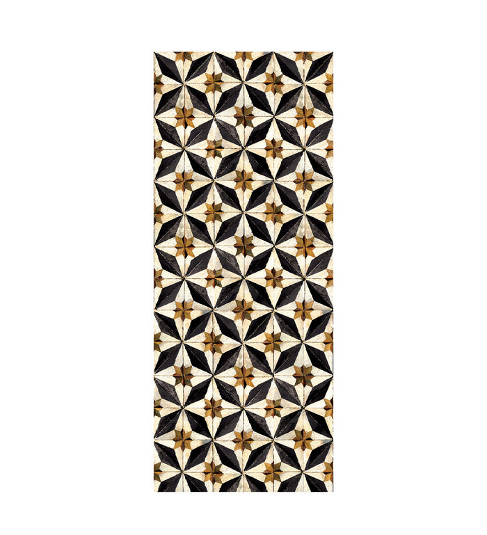 Luccy Black Antique - Modu floor - שטיח פי וי סי