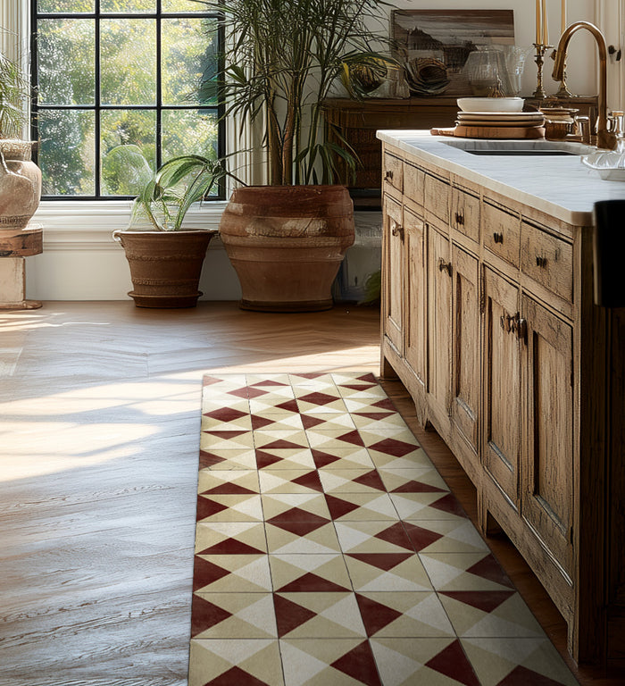 Borgo Butter&Red - שטיח פי וי סי