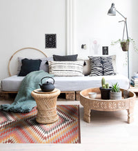 Kilim Colorful Vinyl Rug