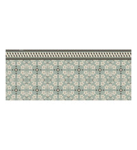 Almond Mint Vinyl Backsplash Stickers