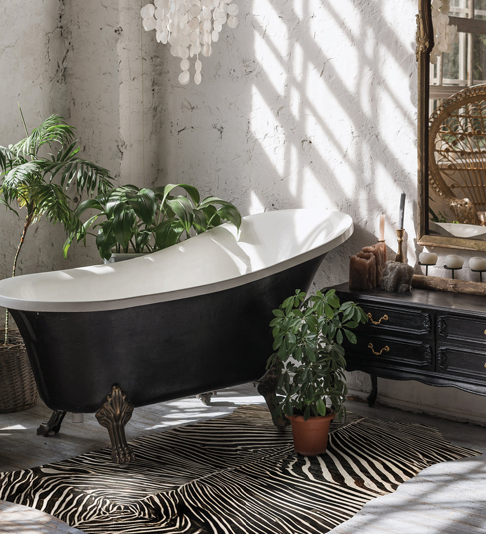 Zebra Shape - שטיח פי וי סי