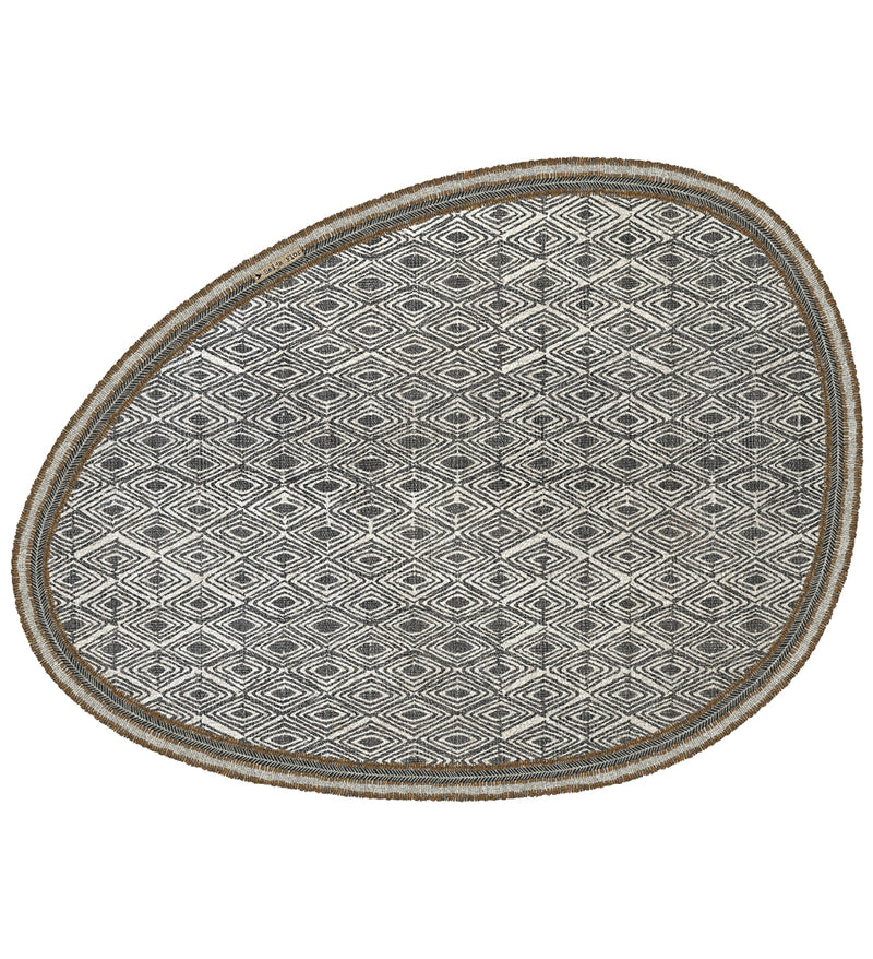 Tribal Native Oval Vinyl Placemat