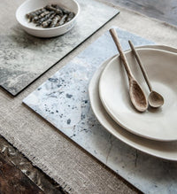 Raw Marble Vinyl Placemat
