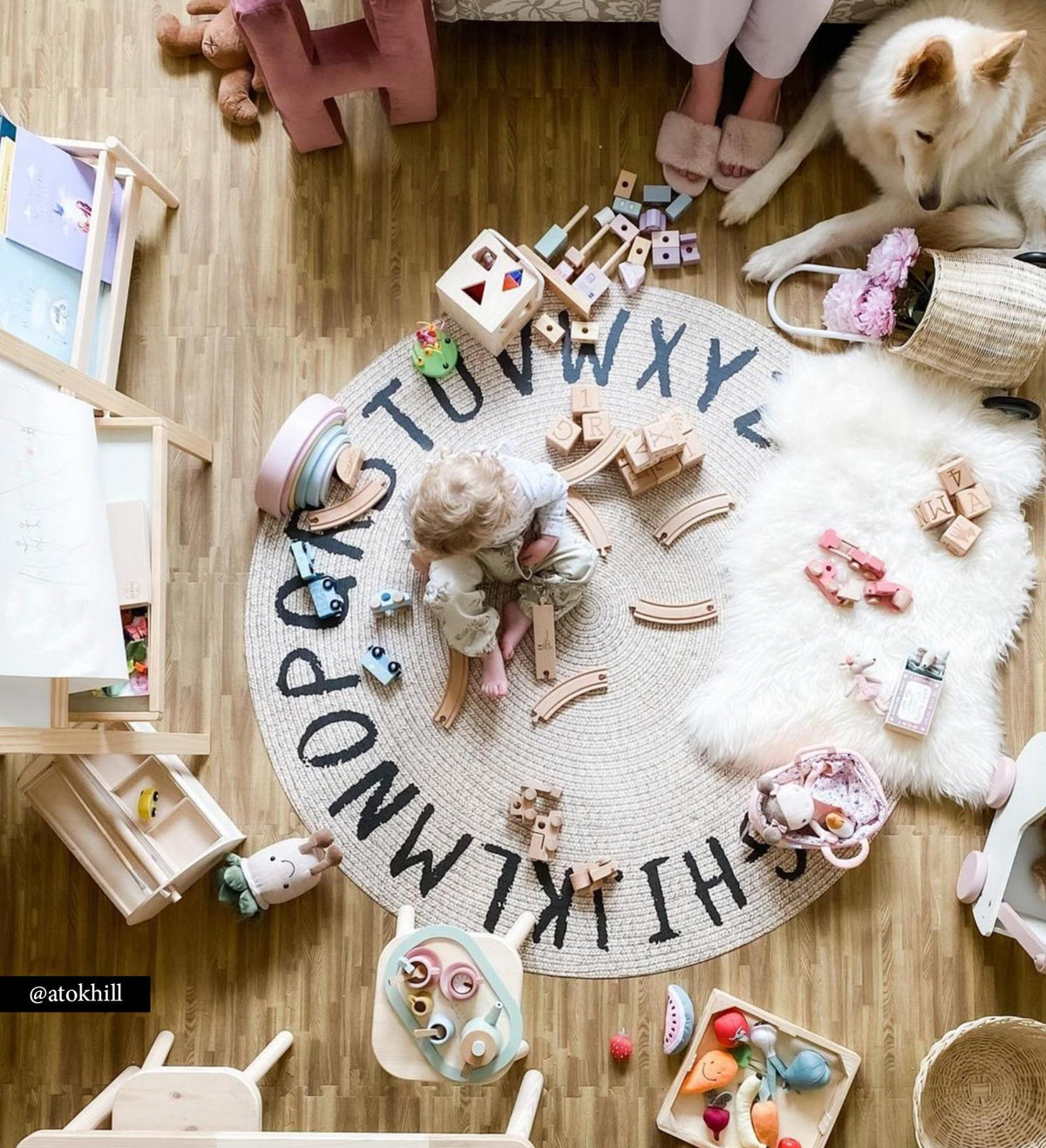 Beija Kid Vinyl rug