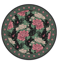 Bloomin' Marvellous Blush Green Round Vinyl Placemat
