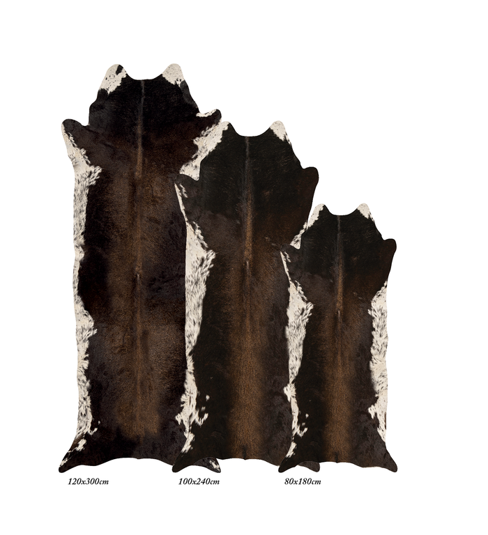 3 מטרים Cowhide Earth Vinyl Rug